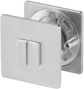 Hermat Schlüsselrosette 2611.FL,eckig,WC/S (6), 2,8mm,TS 38-45,ER