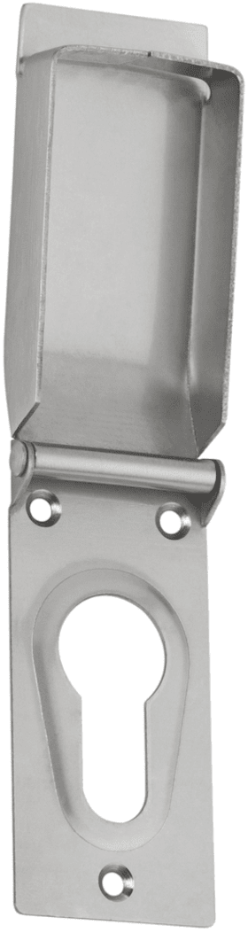 Hermat Abdeckrosette 2080.K außen,eckig o.No.,PZ, 14,7mm,ER