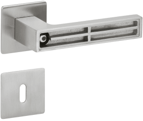 Hermat Drückergarnitur 1682.MAG/2611,Ros.,eck.,WC/S,8(8),ER.pol./ma.,TS 37-47