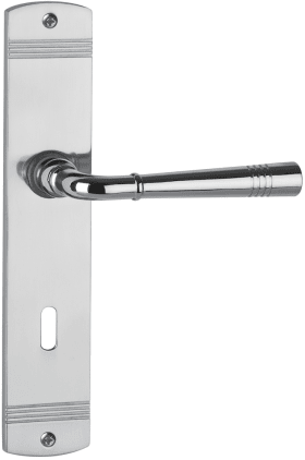 Hermat Drückergarnitur 1174.F,LS Design,BB72/8,gl. verchr.,o.No.