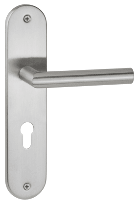 Hermat Drückergarnitur 1802.RHF,LS ov.,PZ72/8,ER matt,o.No.