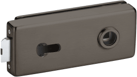 Hermat Ganzglastürschloss 6083,PZ,8mm,smoke bla.,FlüFA