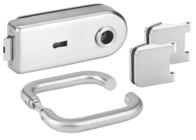 Hermat Ganzglastürschloss 6762/6315/1801,BB,8mm,ER,FlüFA