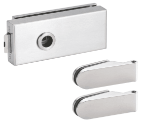 Hermat Ganzglastürschloss 6771L/6215,UG,8mm,ER,FlüFA