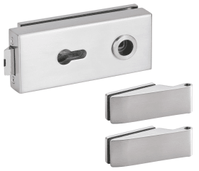 Hermat Ganzglastürschloss 6773L/6225,PZ,8mm,ER-Optik,FlüFA