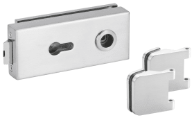 Hermat Ganzglastürschloss 6773L/6315.P,PZ,8mm,ER,FlüFA