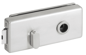 Hermat Ganzglastürschloss 6086U,WC/SS,8mm,ER,FlüFA