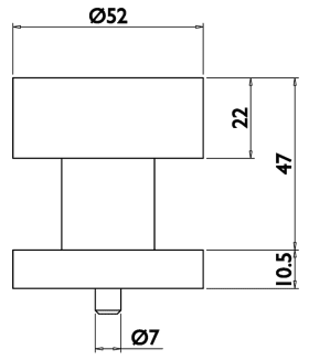 Hermat Knopf 2036.K/3127,o.Schl.ros.rd,8,sm.bl.