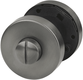 Hermat Schlüsselrosette 2036.K,rund,WC/S, 10,5mm,TS 38-45,smoke bla.