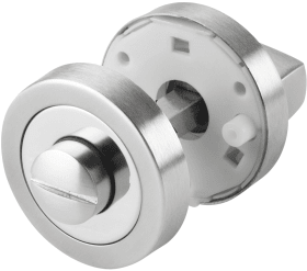 Hermat Schlüsselrosette 2031,rund,WC/SS, 11mm,TS 38-42,gl.chr./ER