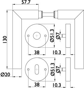ZTR.-DRÜCKERGRT. 1902.AL/2057.BB F 1 TS.40 MM
