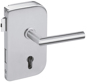 Hermat Ganzglas Gegenkasten ROMA 6034.GKP, DL, naturfarbig eloxiert