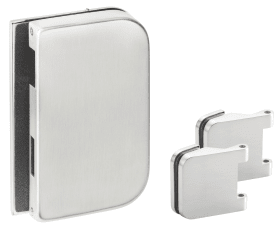 Hermat Ganzglas Gegenkasten ROMA 6034/6315.GKP, DR, edelstahl matt