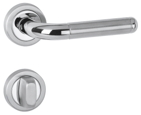 Hermat Drückergarnitur 1110/2031,Ros.,rd.,WC/SS,8(8),ER.pol./ma.,TS 38-42