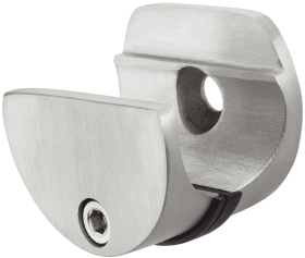 Hermat WRT-Wandhalter, TORBOLE, 9040/603.SD, für Laufschiene, edelstahl matt