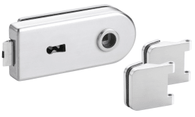 Hermat Ganzglastürschloss 6012/6315,BB,8mm,ER-Optik,FlüFA