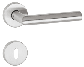 Hermat Drückergarnitur 1355/2036.KB,Ros.,rd.,BB,8,ER,TS 38-42