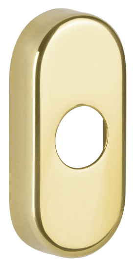 Hermat Fenstergriffrosette DK,oval,messing