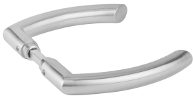 Hermat Drückerpaar BASIC 04 1804, 8mm,edelstahl matt