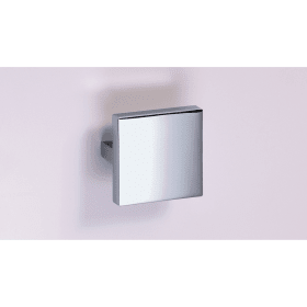 Griff Messana, Bohrabstand 32 mm, L 42 mm, B 42 mm, H 25 mm, Edelstahl Optik gebürstet