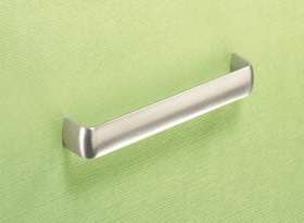 Griff Belna, Bohrabstand 160 mm, L 167 mm, B 22 mm, H 29 mm, Edelstahl Optik gebürstet