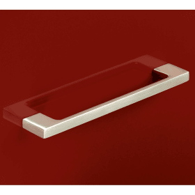 Griff Belluno, Bohrabstand 160 / 192 mm, L 200 mm, B 9 mm, H 30 mm, Verchromt glanz