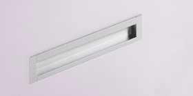 Einsetzgriff Nidum, Bohrabstand 192 mm, L 207 mm, B 35 mm, Aluminium Optik