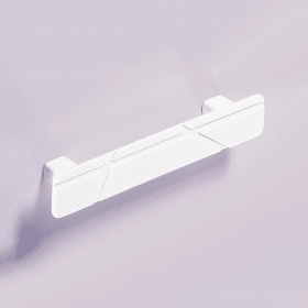 Griff Celista, Bohrabstand 128 mm, L 160 mm, B 25 mm, H 27 mm, Edelstahl Optik gebürstet