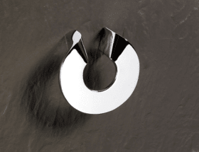 Griff Tolfo, Bohrabstand 32 mm, L 76 mm, B 76 mm, H 26 mm, Edelstahl Optik gebürstet