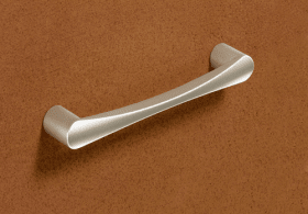 Griff Bruxella, Bohrabstand 160 mm, L 180 mm, B 20 mm, H 36 mm, Edelstahl Optik gebürstet