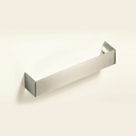 Griff Nursia, Bohrabstand 160 mm, L 168 mm, B 24 mm, H 30 mm, Edelstahl Optik gebürstet