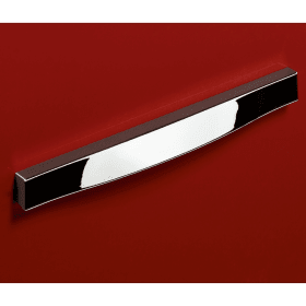 Griff Forli, Bohrabstand 160 / 192 mm, L 204 mm, B 18 mm, H 16 mm, Verchromt glanz