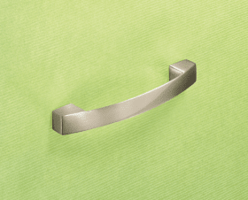 Griff Vantania, Bohrabstand 128 mm, L 144 mm, B 14 mm, H 27 mm, Verchromt glanz