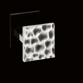 Griff Londa, Bohrabstand 32 mm, L 50 mm, B 50 mm, H 28 mm, Verchromt glanz