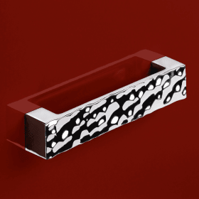 Griff Solda, Bohrabstand 160 mm, L 180 mm, B 29 mm, H 26 mm, Verchromt glanz