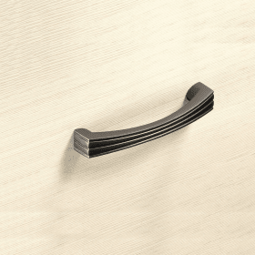 Griff Ponzone, Bohrabstand 128 mm, L 152 mm, B 13 mm, H 27 mm, Bronze Optik antik