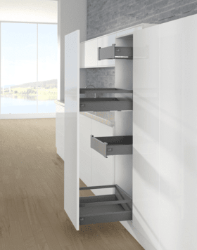 ArciTech Zarge, Zargenhöhe 94 mm x NL 270 mm, anthrazit, rechts