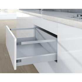 Stahlrückwand ArciTech, 250 x 500 mm, silber