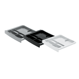 SMARTRAY SCHALE, HÖHE 40 MM, ALUMINIUM OPTIK 9134233