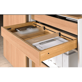 OrgaStripe Profil, anthrazit