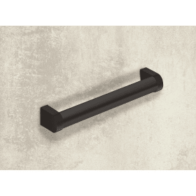 Griff Como, Bohrabstand 192 mm, L 204 mm, B 26 mm, H 45 mm, Schwarz matt