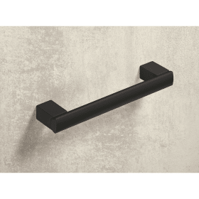 Stangengriff Clivia, Bohrabstand 2 x 564 mm, L 1140 mm, B 16 mm, H 36 mm, Schwarz matt