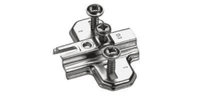 PATENTIERTE KREUZMONTAGEPLATTE HETTICH DIREKT , D = 5,0 MM 1079212