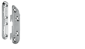 Bettverbindungsbeschlag 100 mm