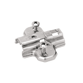 Hettich Kreuzplatte S 9000 Distanz 3 mm HV Direkt Möbelbeschlag