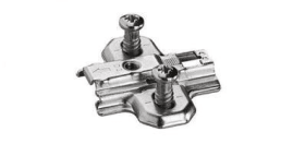 Hettich Kreuzplatte S 9000 Distanz 8 mm für Topfbänder Möbelbeschlag