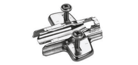 PATENTIERTE KREUZMONTAGEPLATTE HETTICH DIREKT D = 0,0 MM, 5 X 7,5 9071585