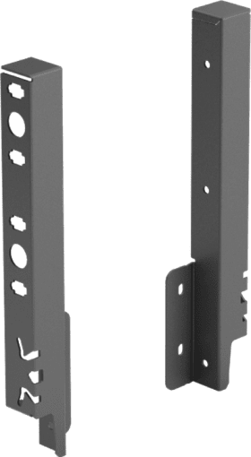 Rückwandverbinder ArciTech 218 mm, anthrazit, links