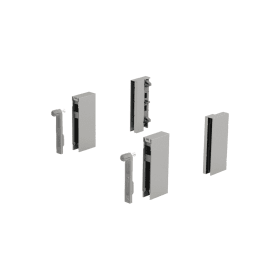 DesignSide Adapter ArciTech, 92 mm, System- / Zargenhöhe 186/ 94, 218/126, silber