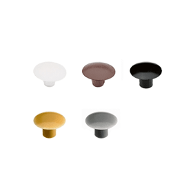 Abdeckkappe, Für Bohrdurchmesser 5 mm, schwarz